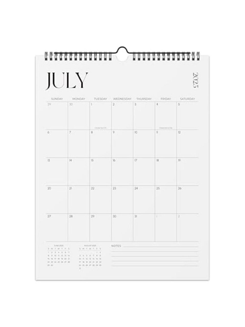 2026-2027 Wall Calendar, 18 Month Hanging Calendar from July 2026 to December -G